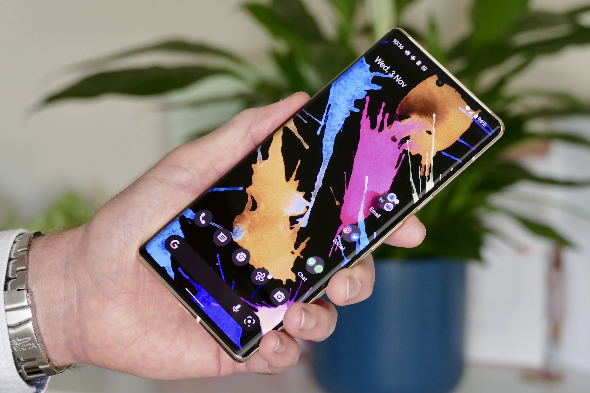 Pixel 6 wallpapers leak w/ colorful plant and flower theme - 9to5Google