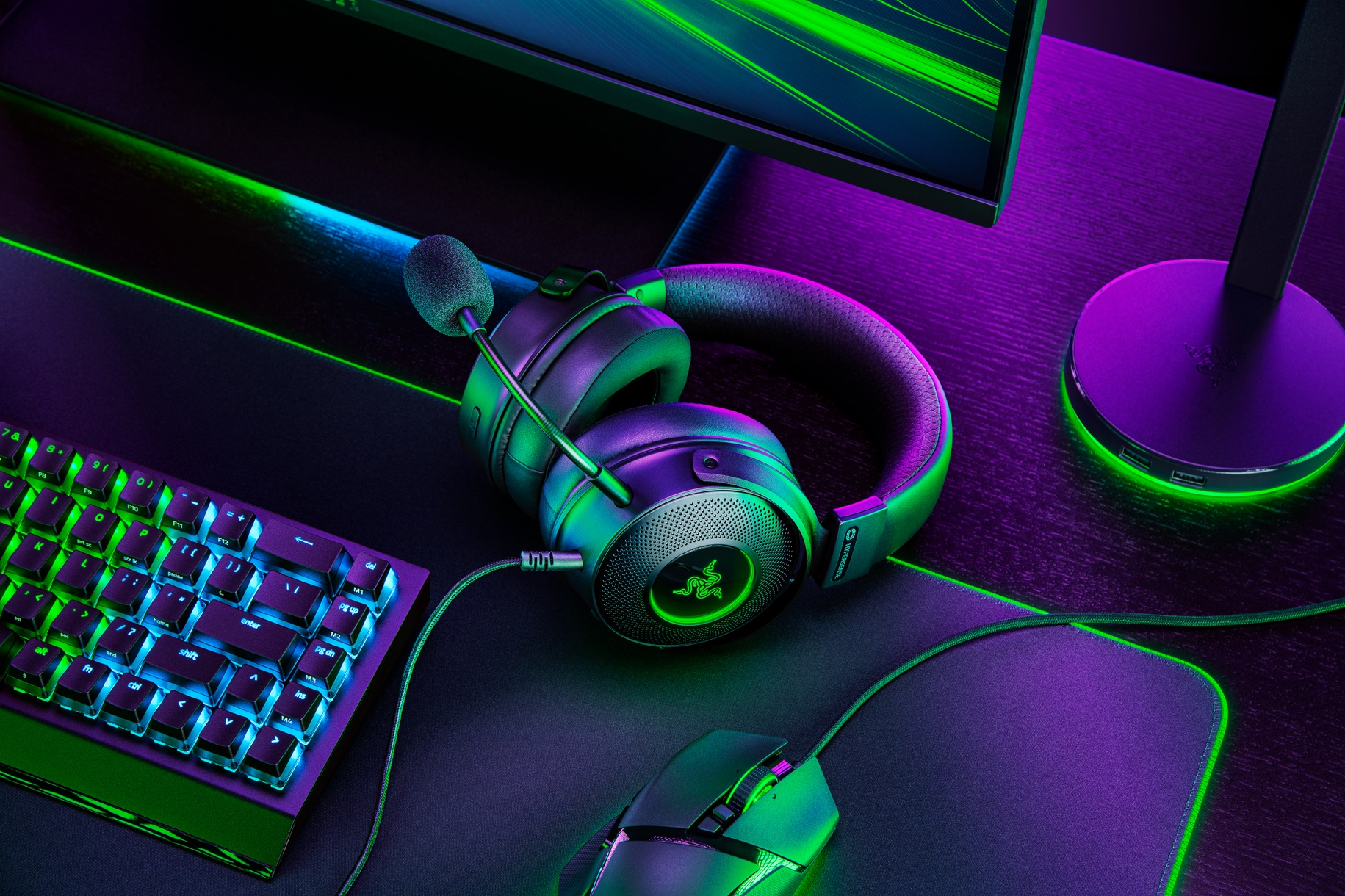 Razer gaming best sale headphones with mic