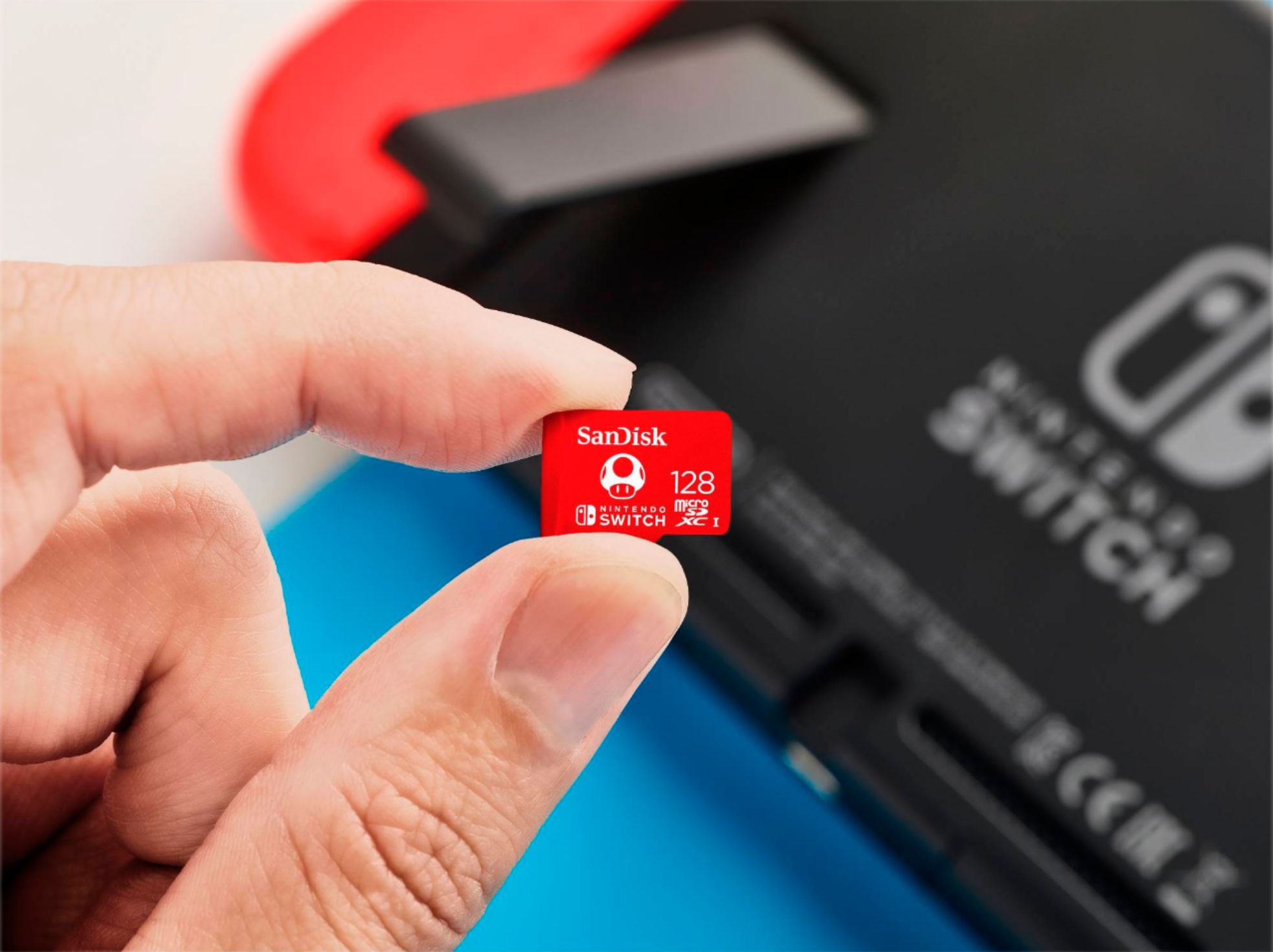 Sd card in nintendo hot sale switch