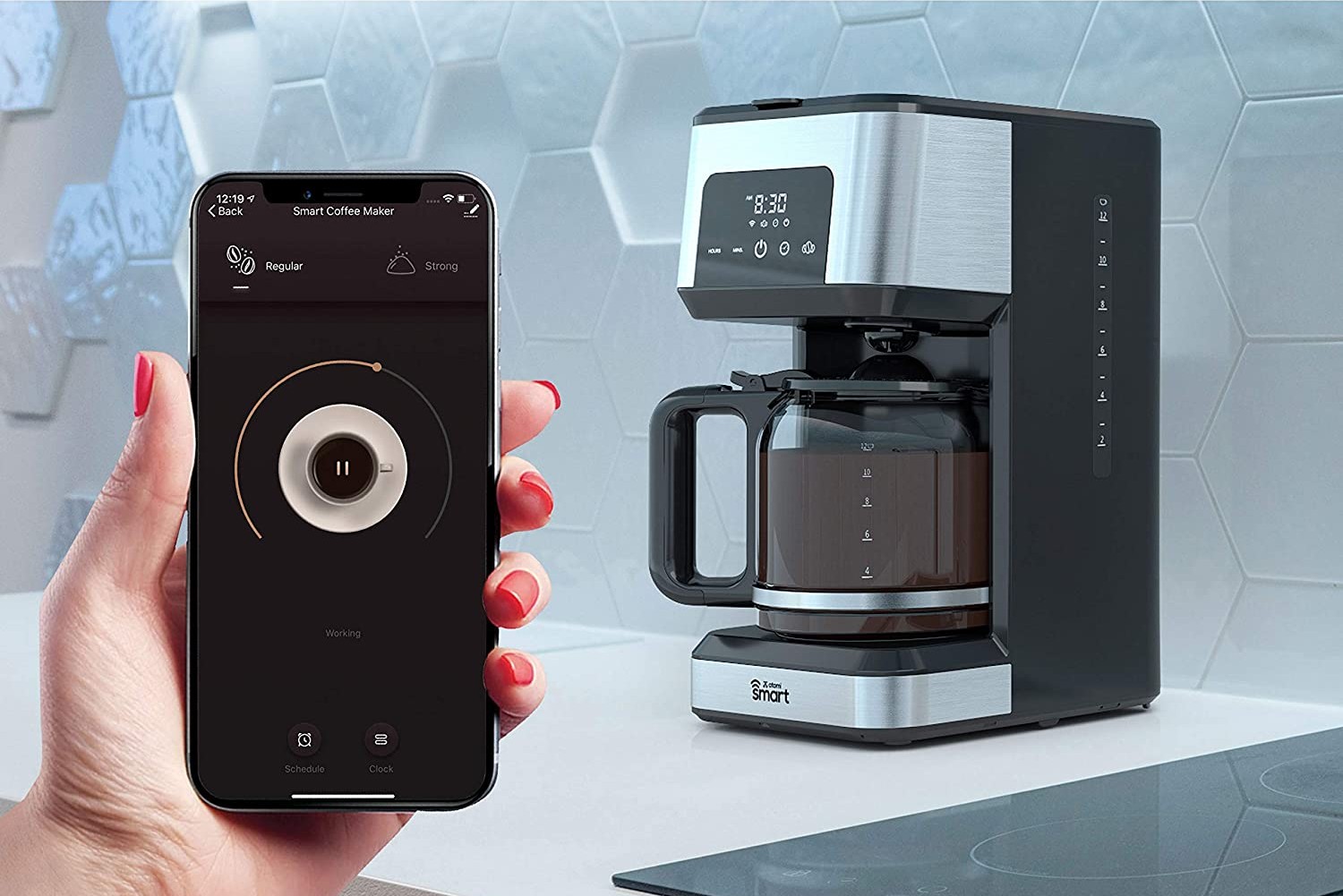 Cafetera de goteo programable Coffee 66 Smart Cecotec