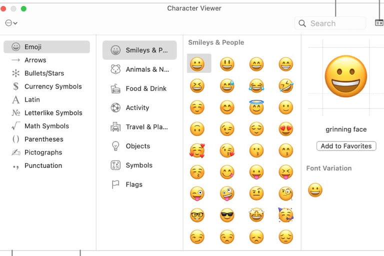 keyboard unique symbols