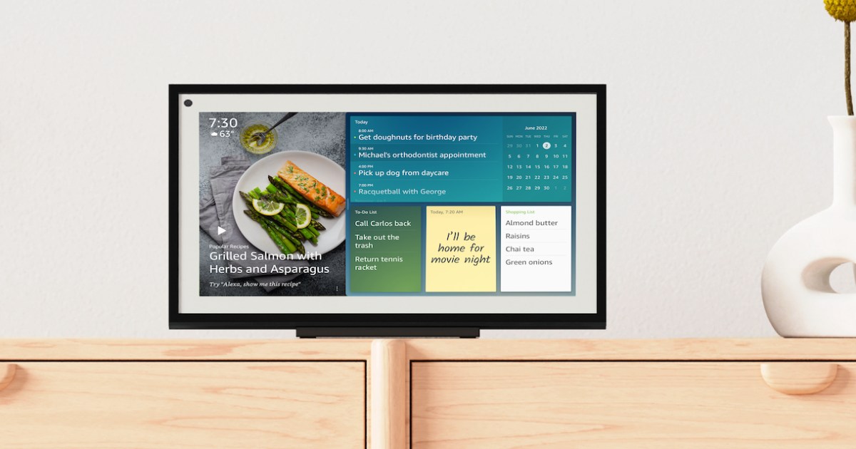 Echo Show 15 review: 's biggest Alexa smart display gets even better  - The Verge