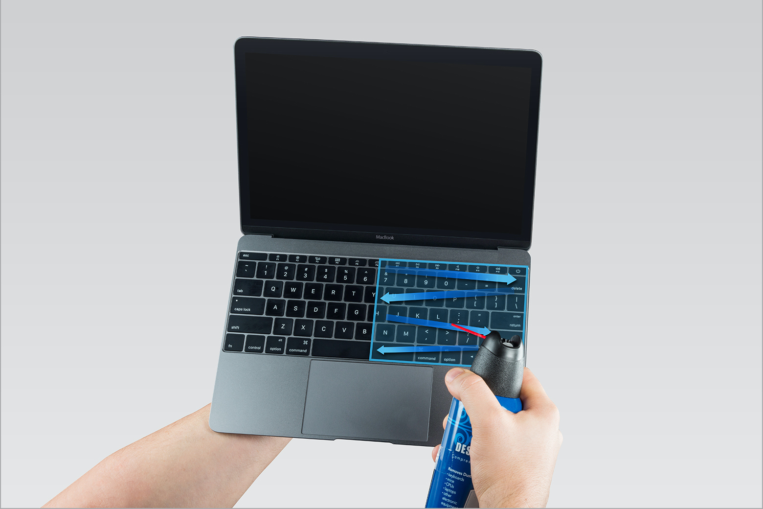 macbook keyboard cleaning mode