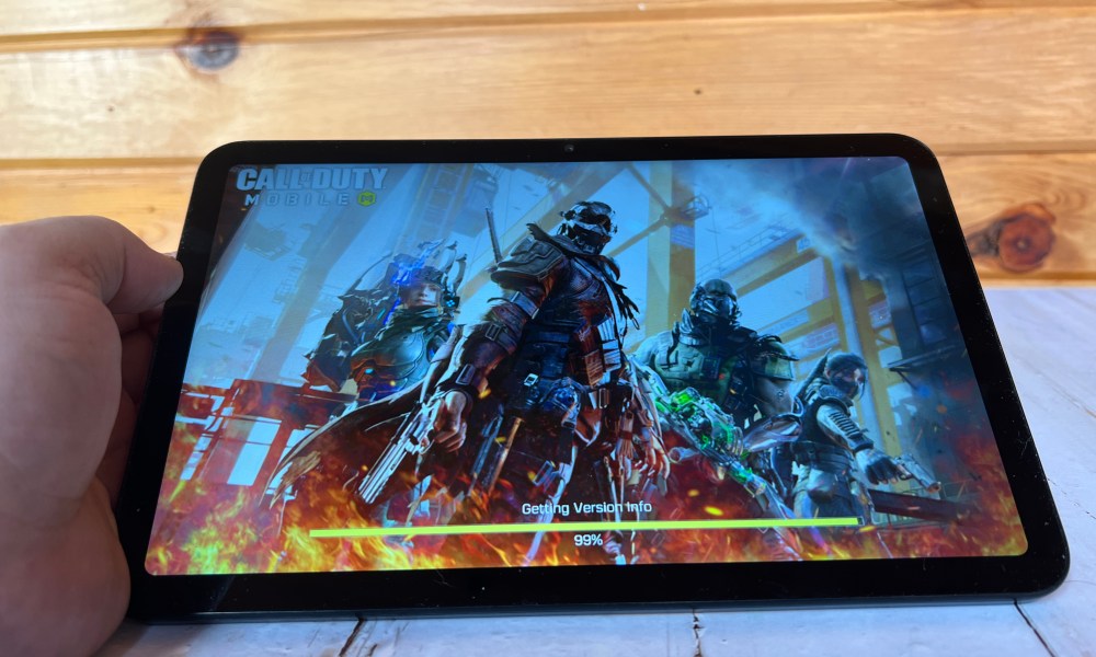 You can play Call of Duty: Mobile on the Nokia t20 tablet.