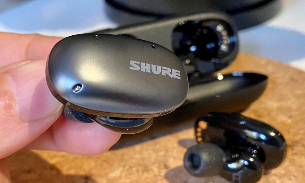 Shure Aonic Free true wireless earbuds.