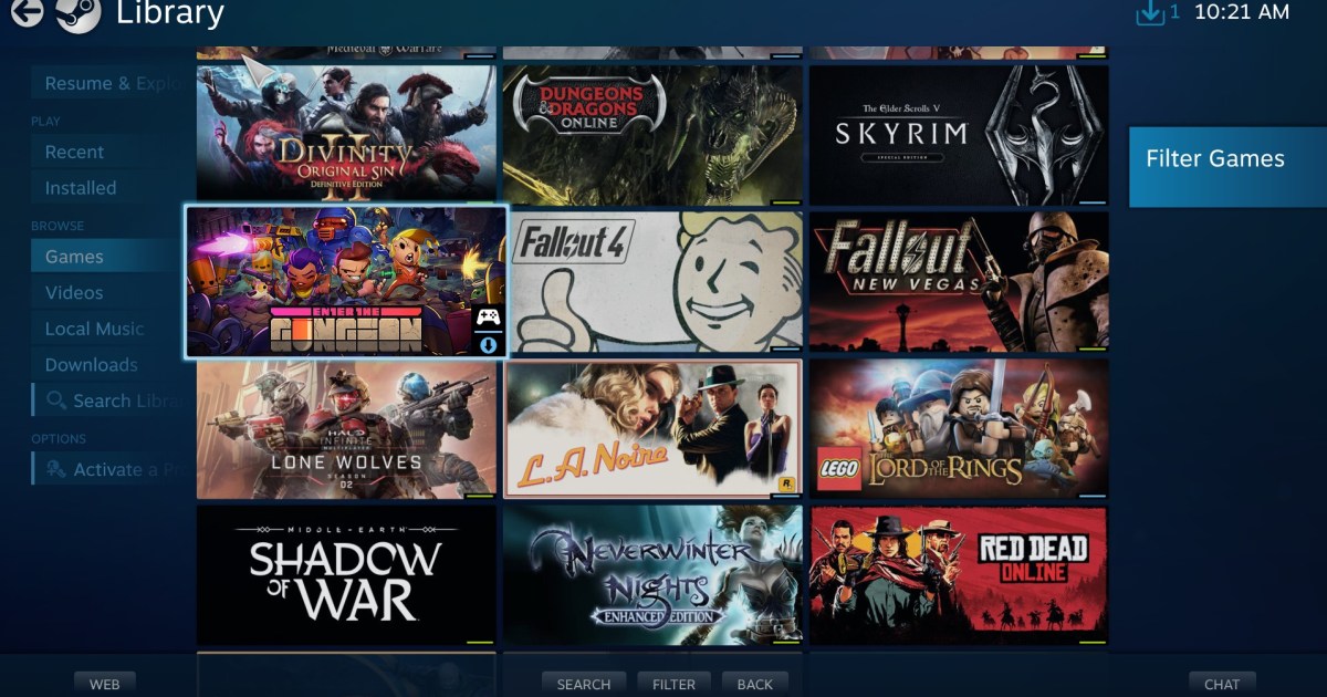 How to find new games on Steam
