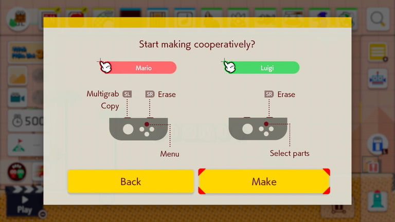 Mario maker shop local multiplayer