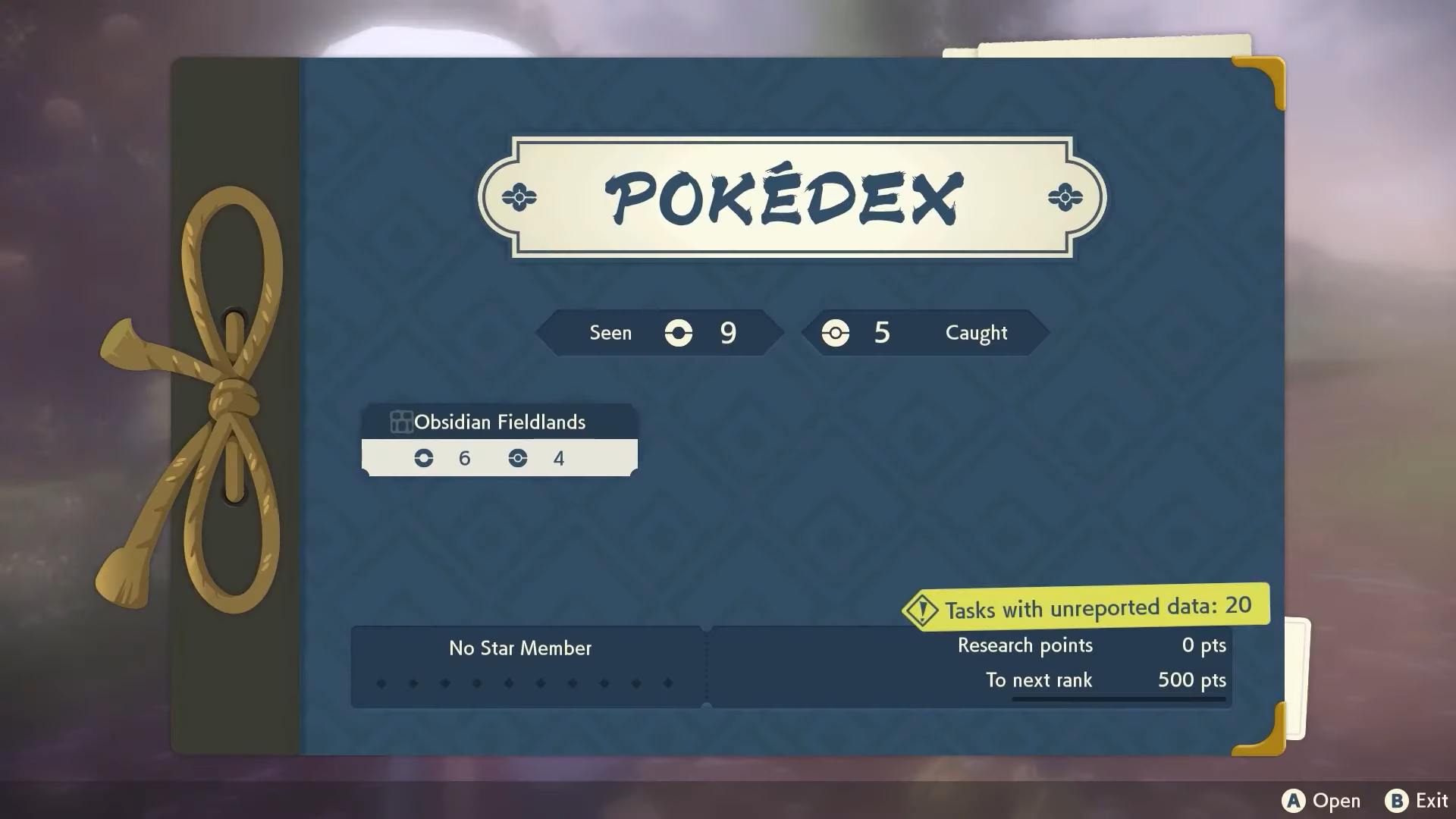 Pokémon Legends: Arceus - Pokédex Research Level guide