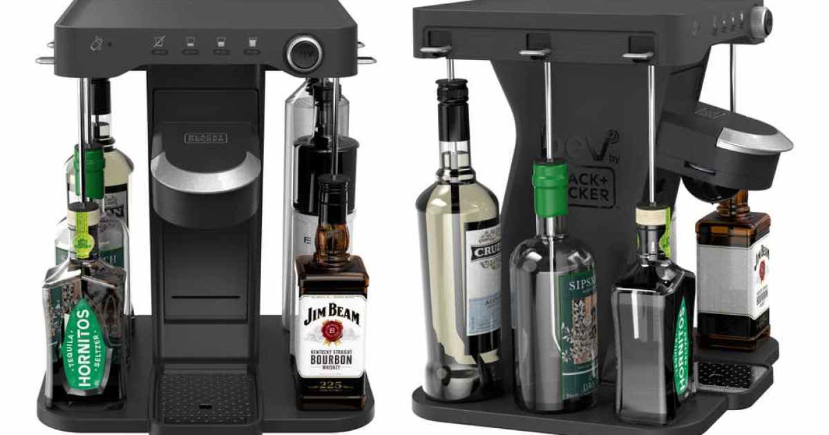Black+Decker's New Bev Cocktail Making Machine Has Gone Cordless For Drink  Mixing On-The-Go Action