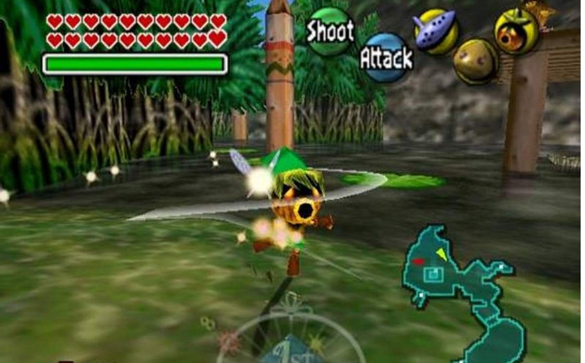 The Legend of Zelda: Majora's Mask Nintendo Switch Online gameplay