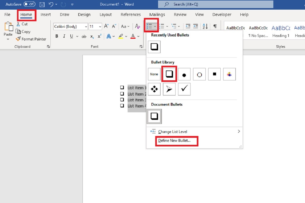 microsoft word checkbox content control table