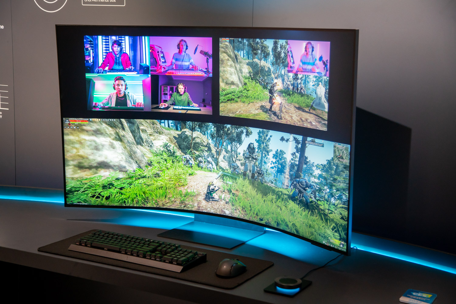 Samsung Launches Curved 55-Inch Odyssey Ark Gaming Monitor at