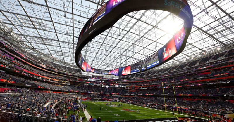 SoFi Stadium, section 418, home of Los Angeles Rams, Los Angeles Chargers,  page 1