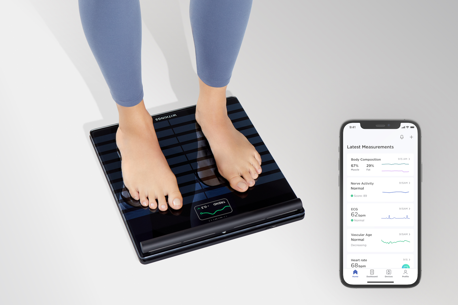 Withings Body Comp Scale and Health+ Review: Not Enough for Too Much