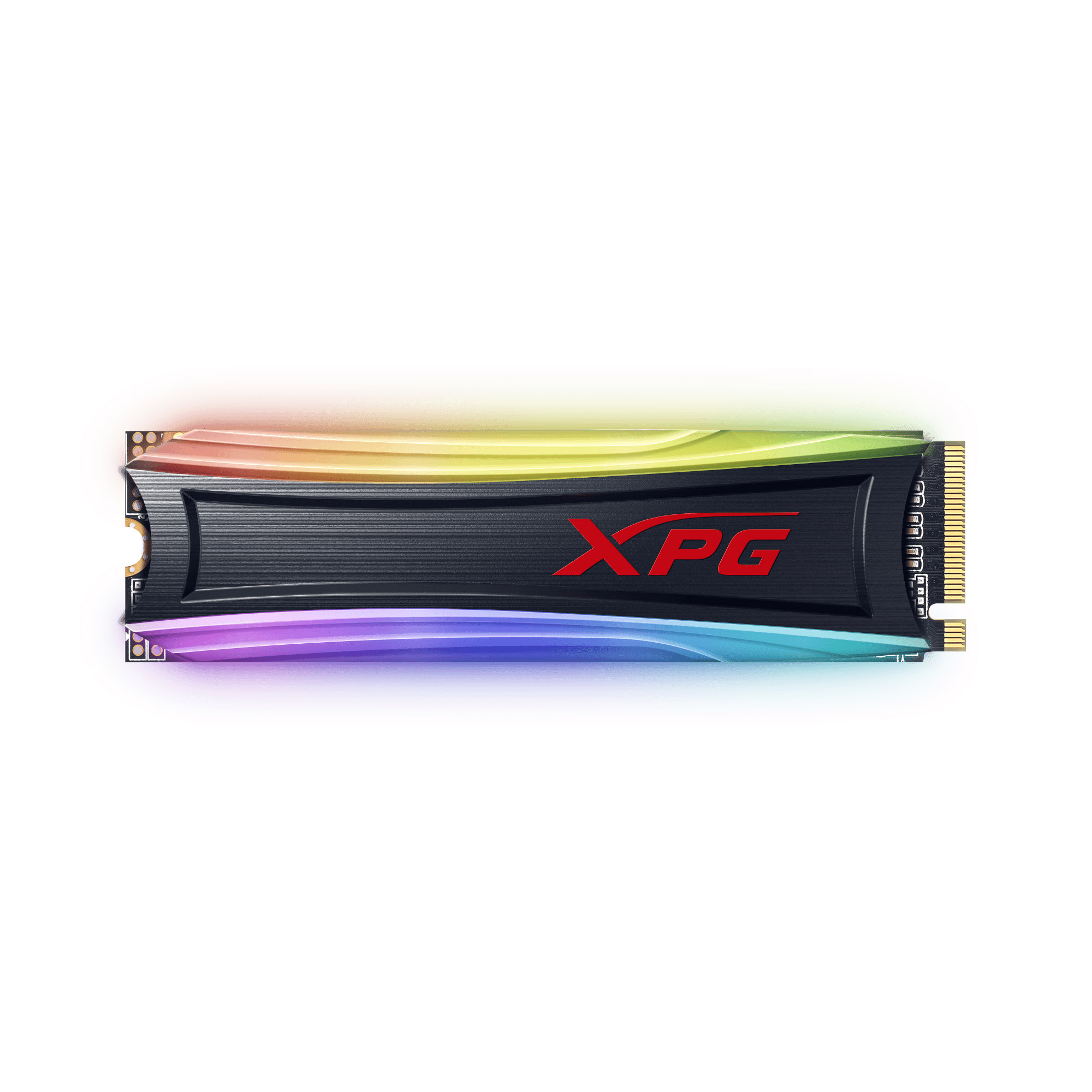 ADATA XPG Spectrix s40g NVME 固态硬盘，带 RGB 照明