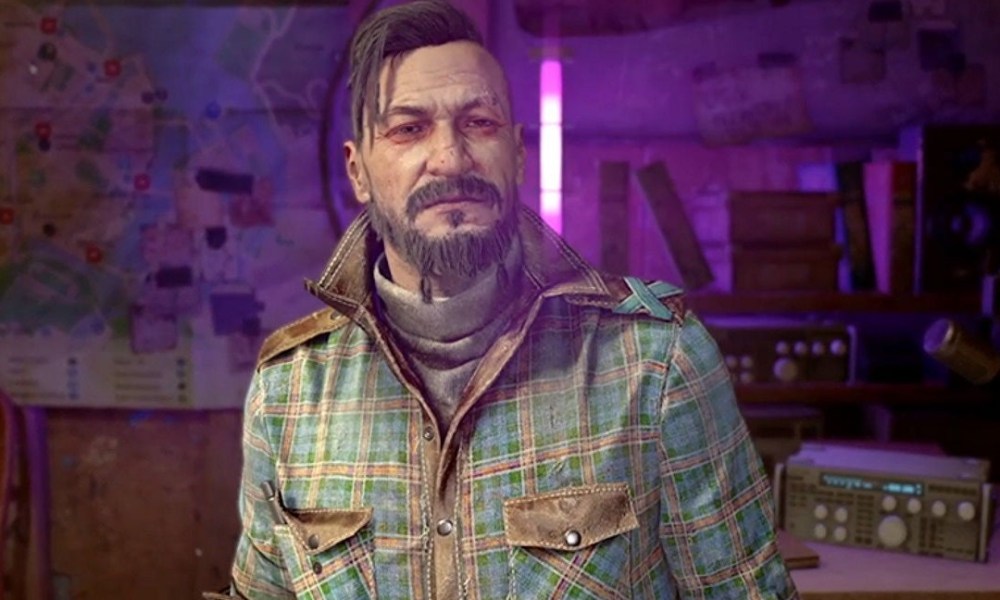 Frank from Dying Light 2 talking to Aiden.