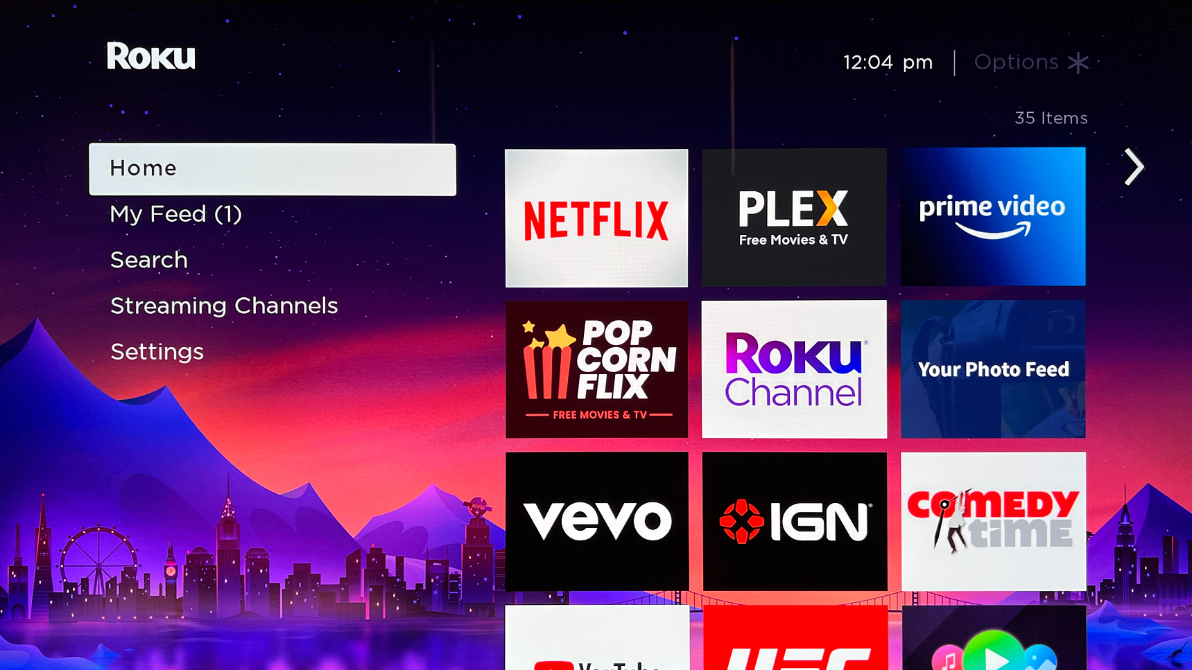 Roku best sale apps free