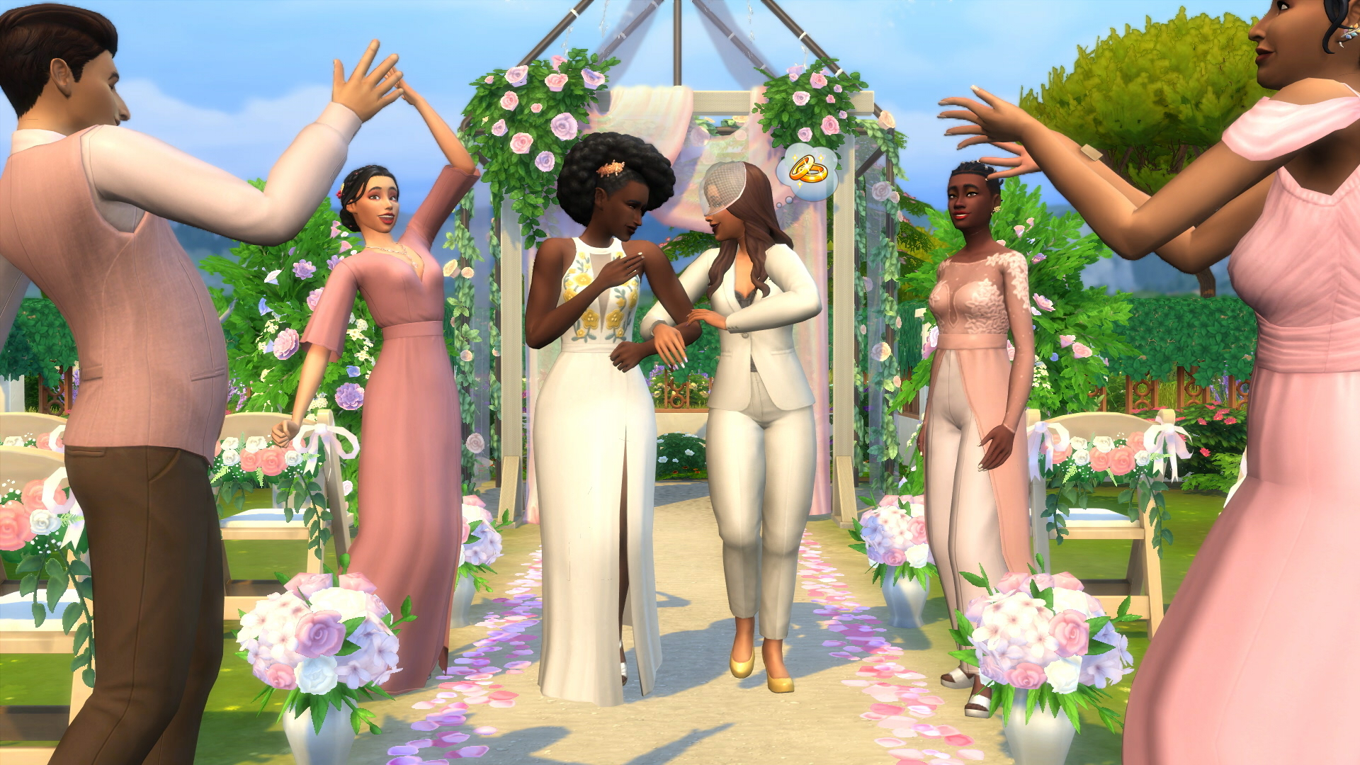Wedding pose pack #1! | Wedding poses, Sims 4 wedding dress, Sims 4