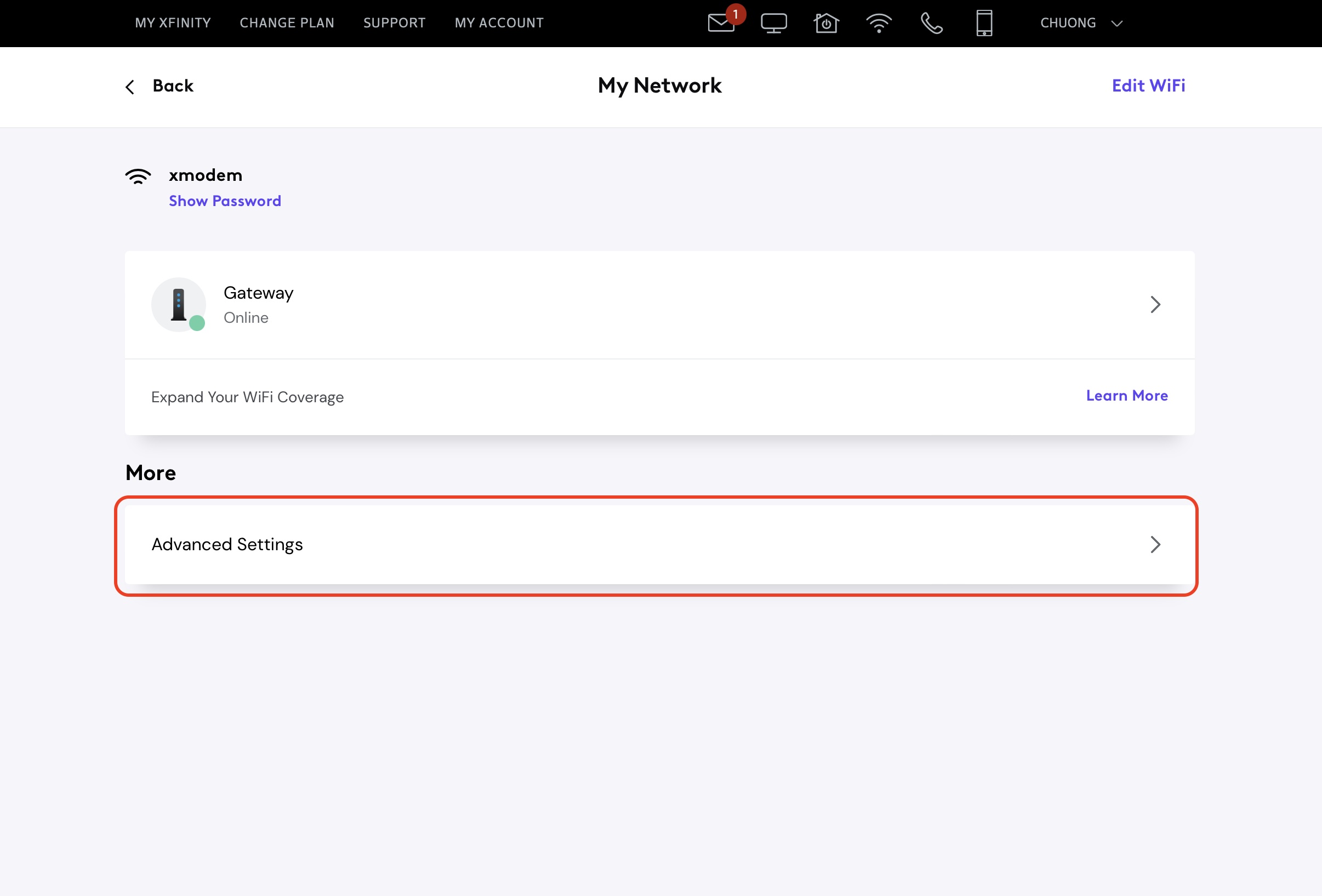 change wifi channel