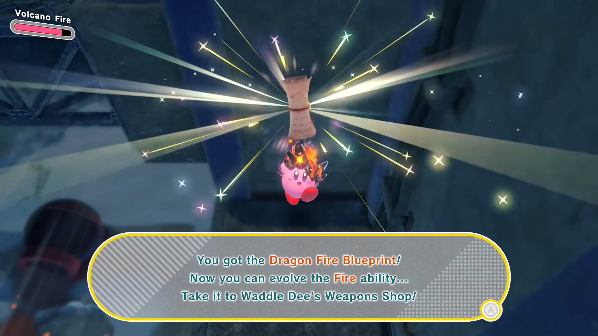 How to upgrade abilities in Kirby and the Forgotten Land