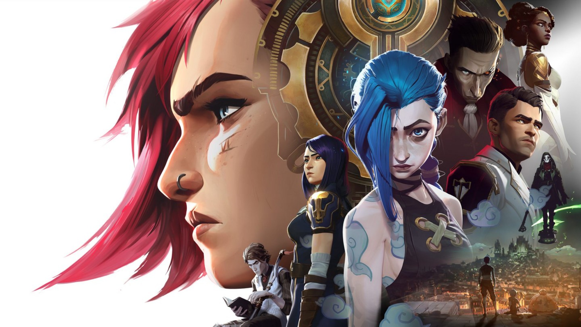 HD wallpaper: Jinx, League of Legends, blue hair girl | Wallpaper Flare