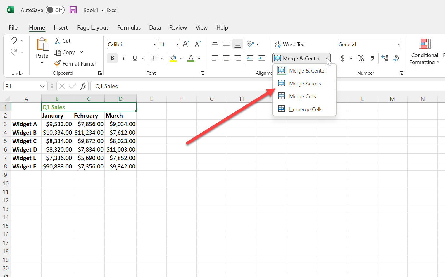 How to merge and unmerge cells in Microsoft Excel