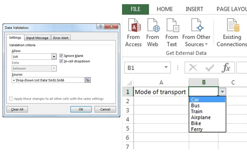 How to create a drop down list in Excel Digital Trends