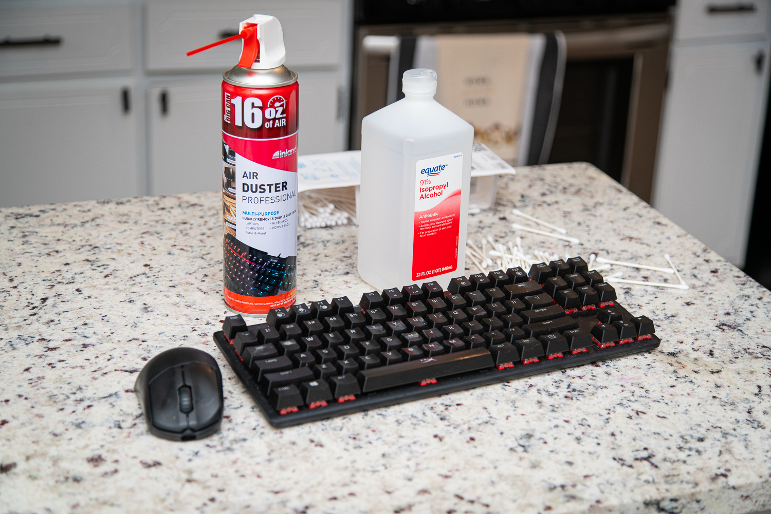 how to clean your keyboard and mouse 15