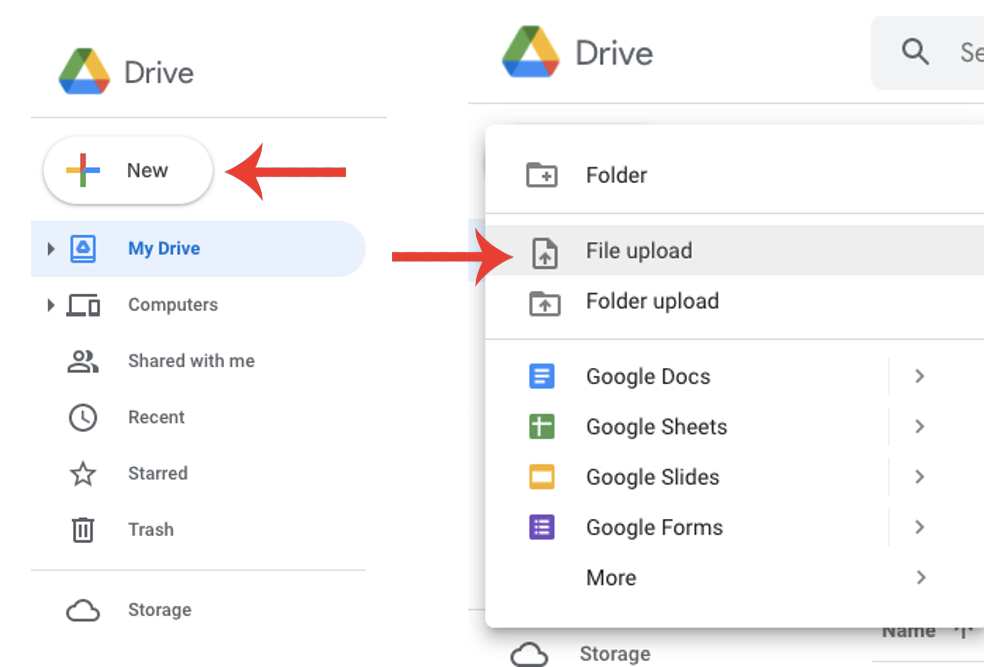 sharefactory how to upload to google drive