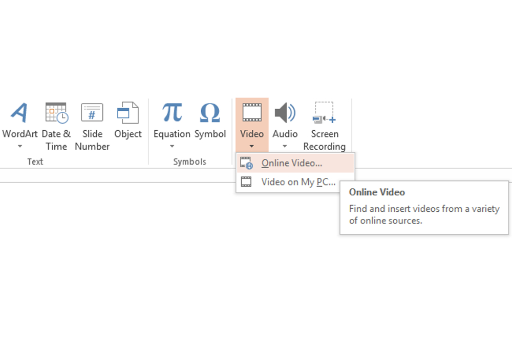 Как вставить видео в PowerPoint