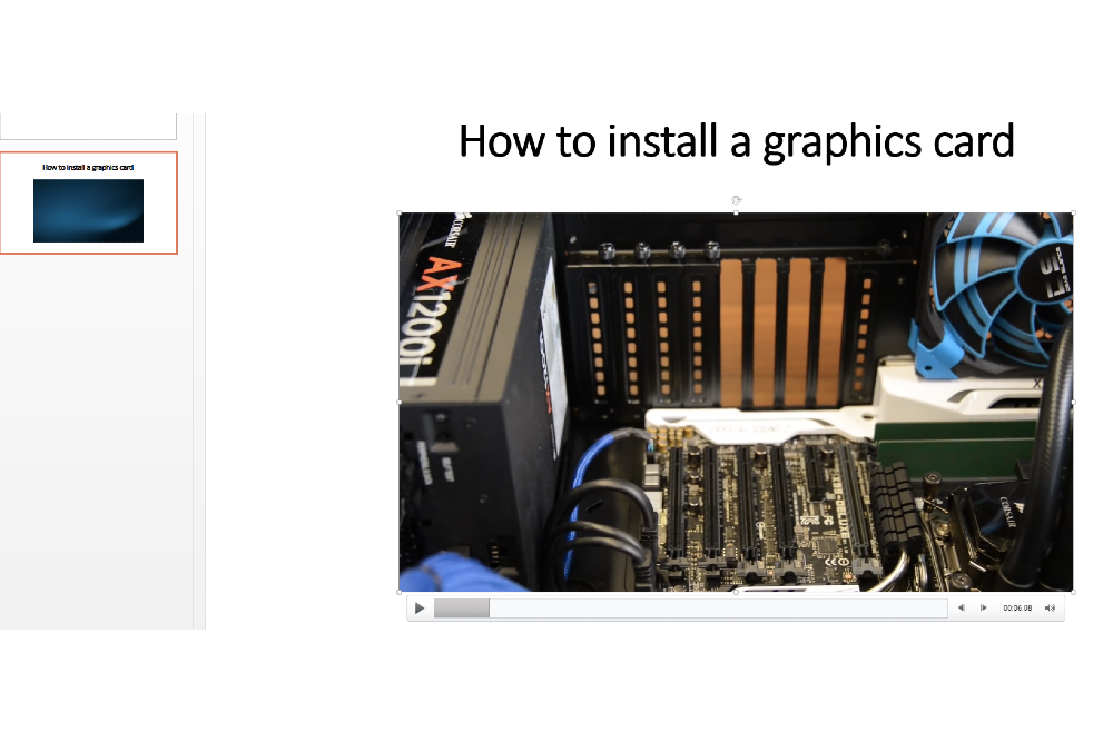 Как вставить видео в PowerPoint