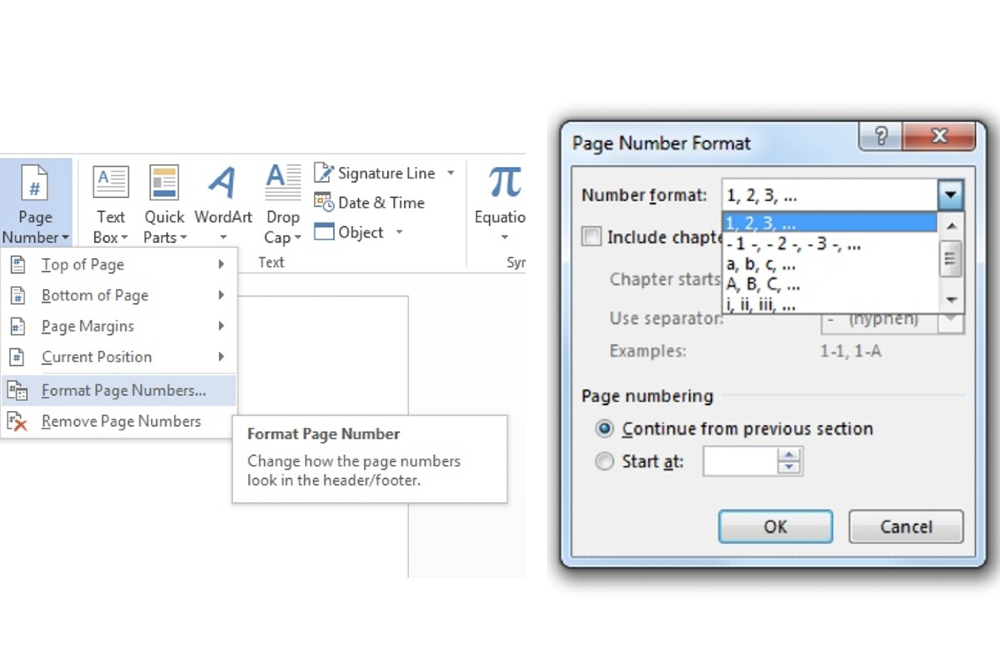 How to add page numbers in Microsoft Word