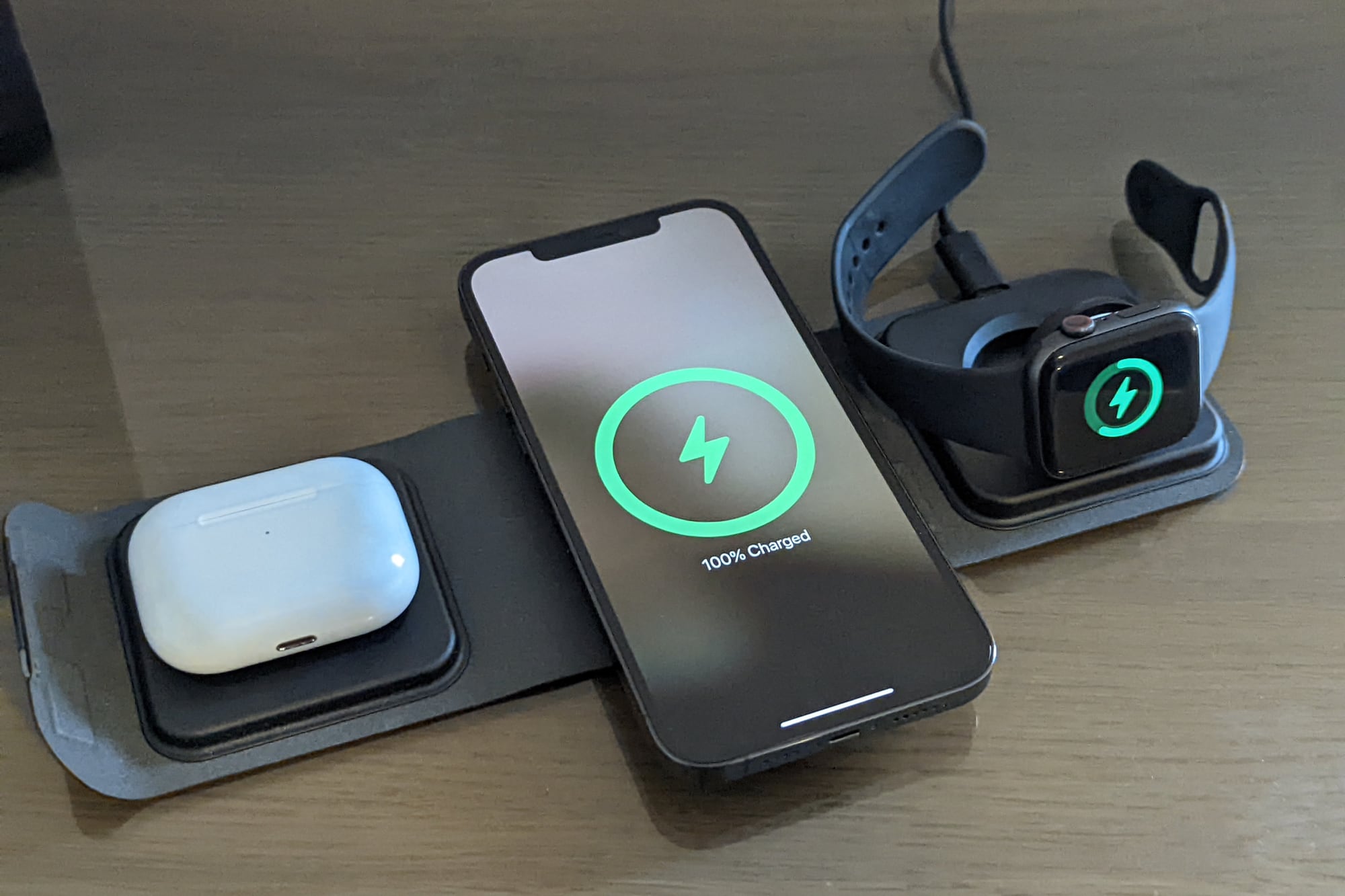 mophie's new 3-in-1 wireless charging stand with MagSafe