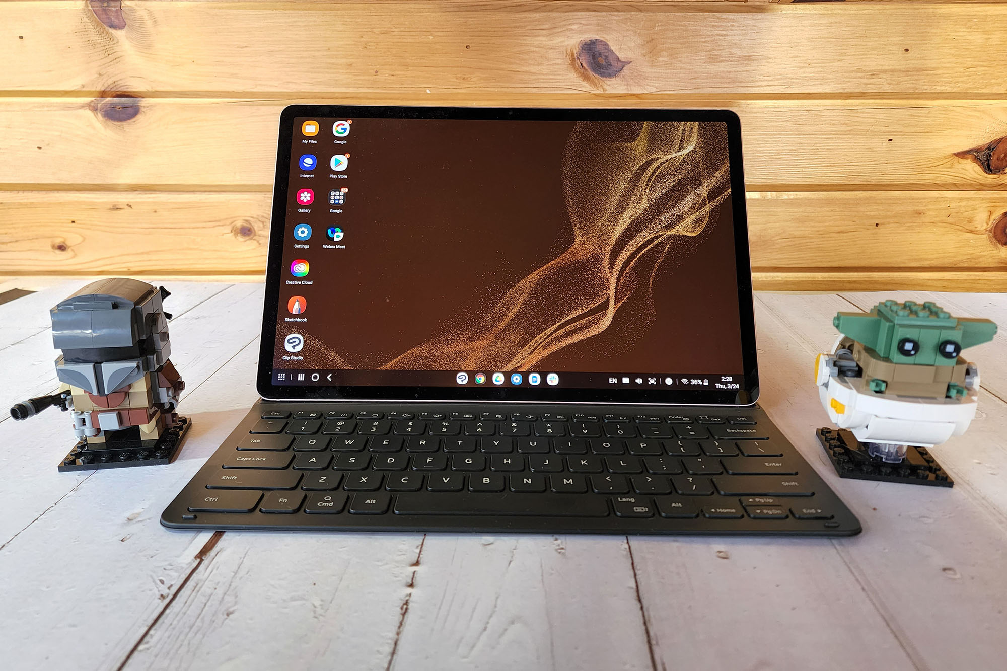 How does the Samsung Galaxy Tab S8 Plus hold up as a work machine?
