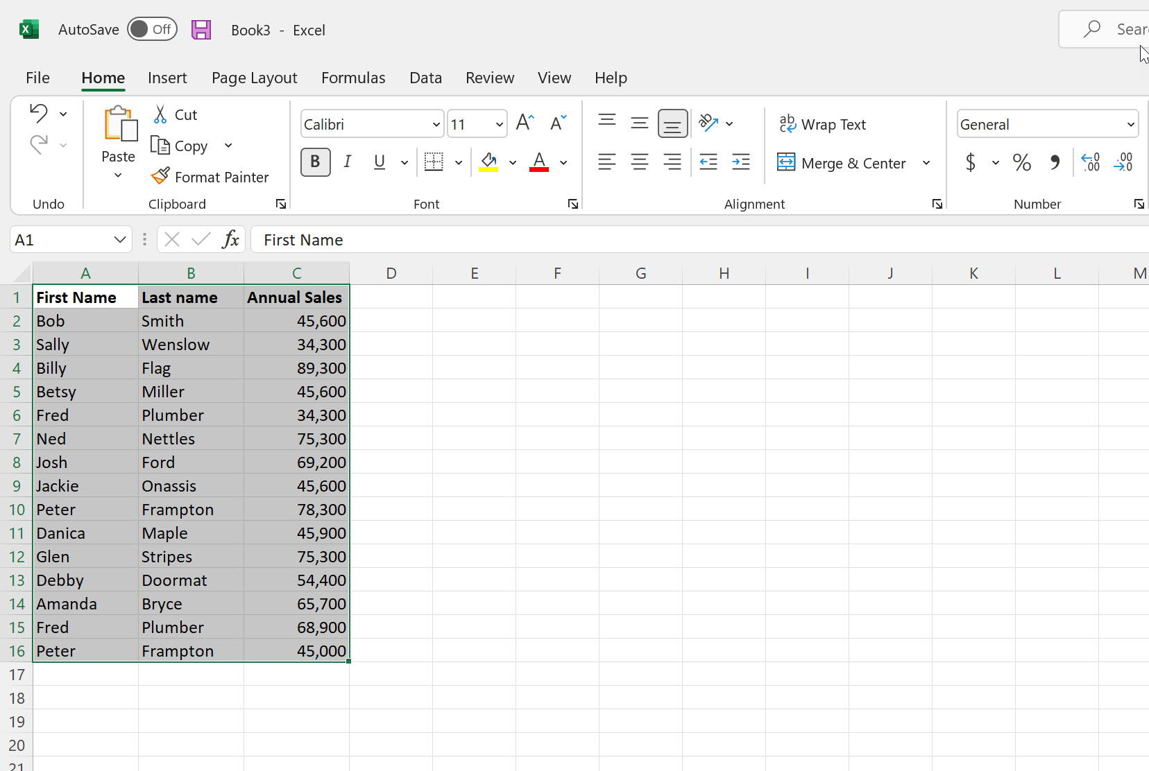 Как найти дубликаты в Excel