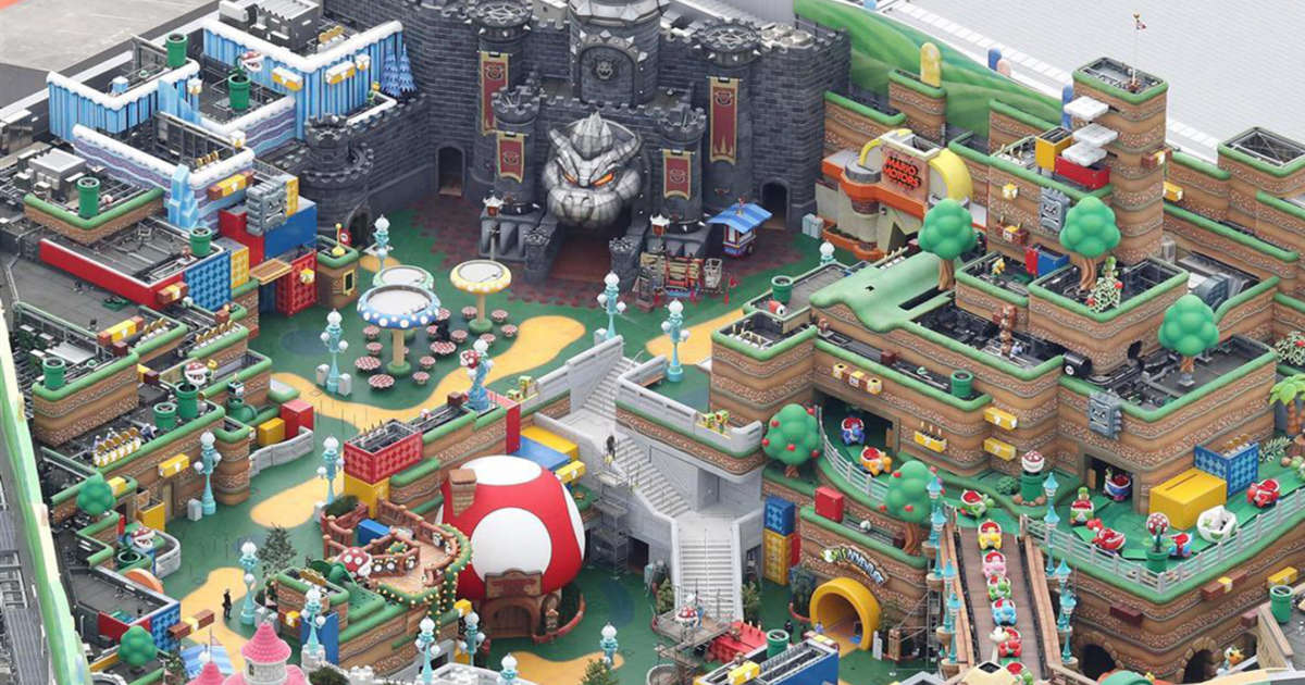 Shigeru Miyamoto Gives Tour of Super Nintendo World Theme Park