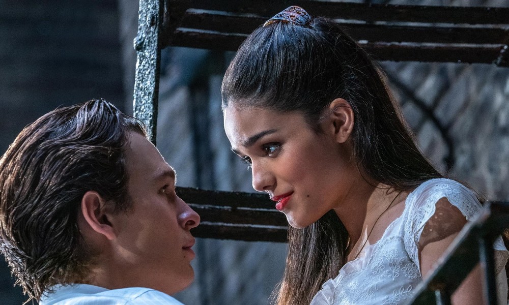 Ansel Elgort and Rachel Zegler in West Side Story.