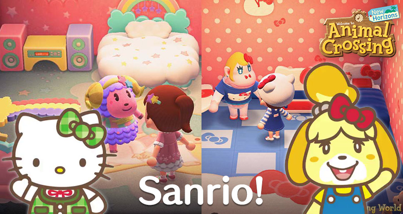 How To Get Sanrio Villagers And Items In Animal Crossing: New Horizons ...