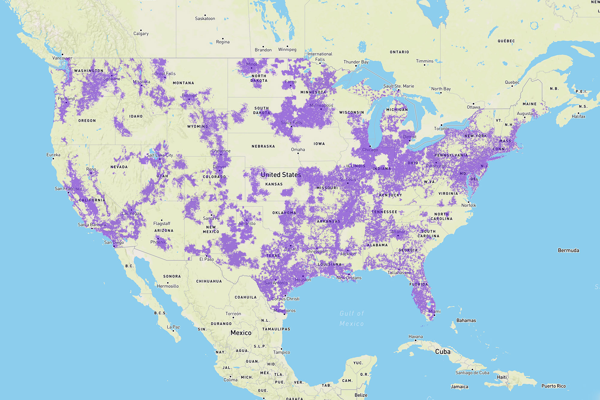 5G coverage map: Where you can get 5G on Verizon, AT&T, T-Mobile  Digital Trends