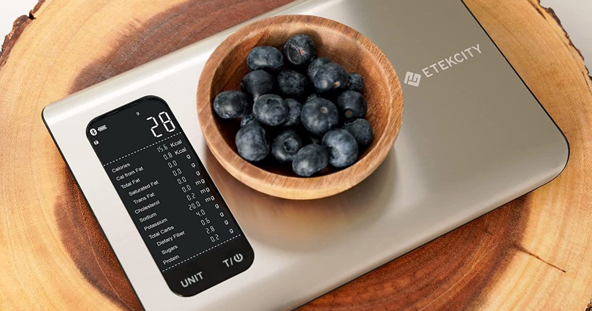 Digital Food Scale With Tray - Personalization Available