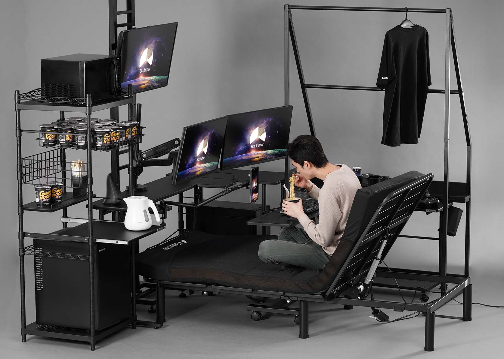 gaming chair and bed