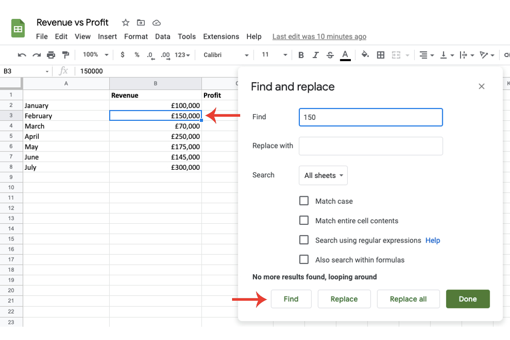 How To Search In Google Sheets Digital Trends