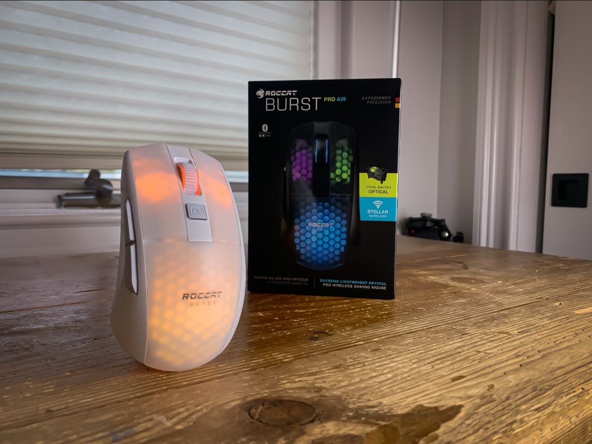 Roccat Burst Pro Air review: More than a pretty light show