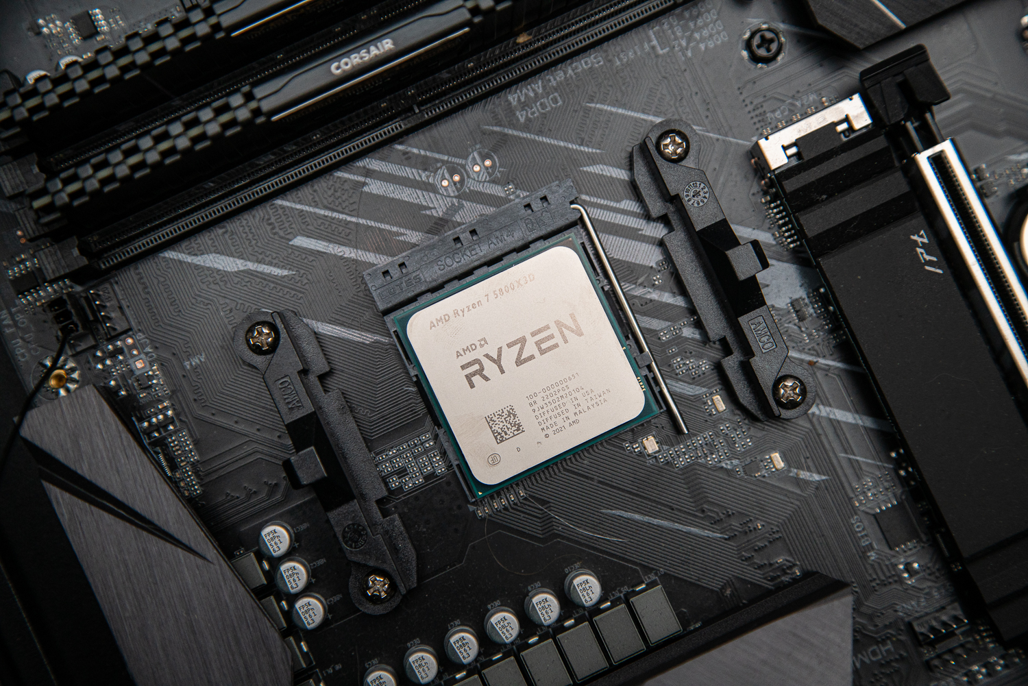AMD Ryzen 7 5800X3D gets caught speeding at Zen 4 clock rates on CPU-Z -   News