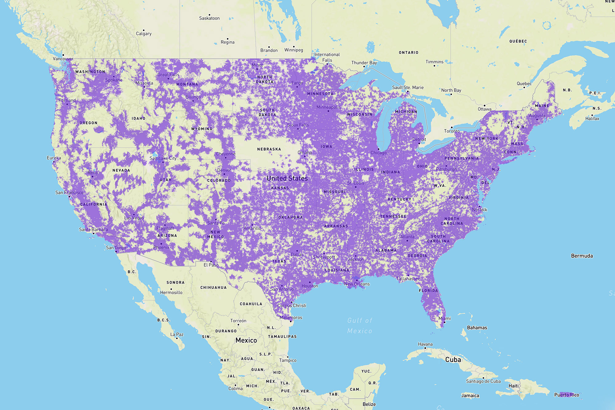 samsung coverage map