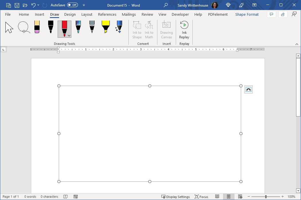 Kill the Drawing Canvas in Microsoft Word - Office Articles