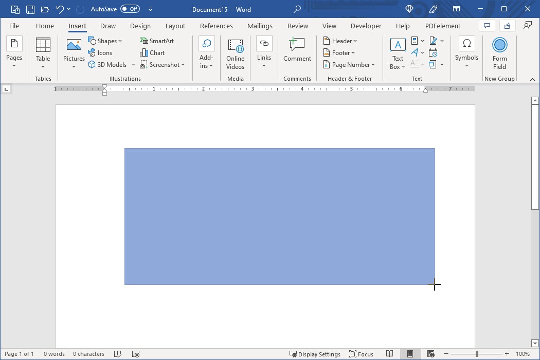 How to Draw on Microsoft Word Online?