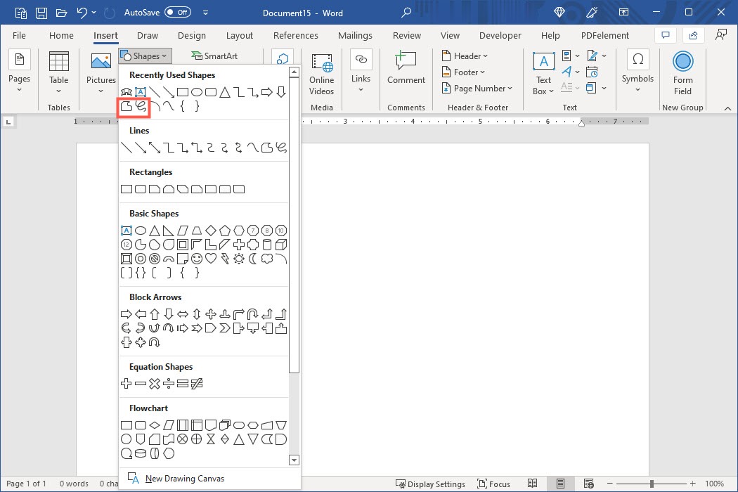 Как рисовать в Microsoft Word