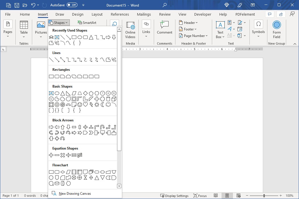 Как рисовать в Microsoft Word