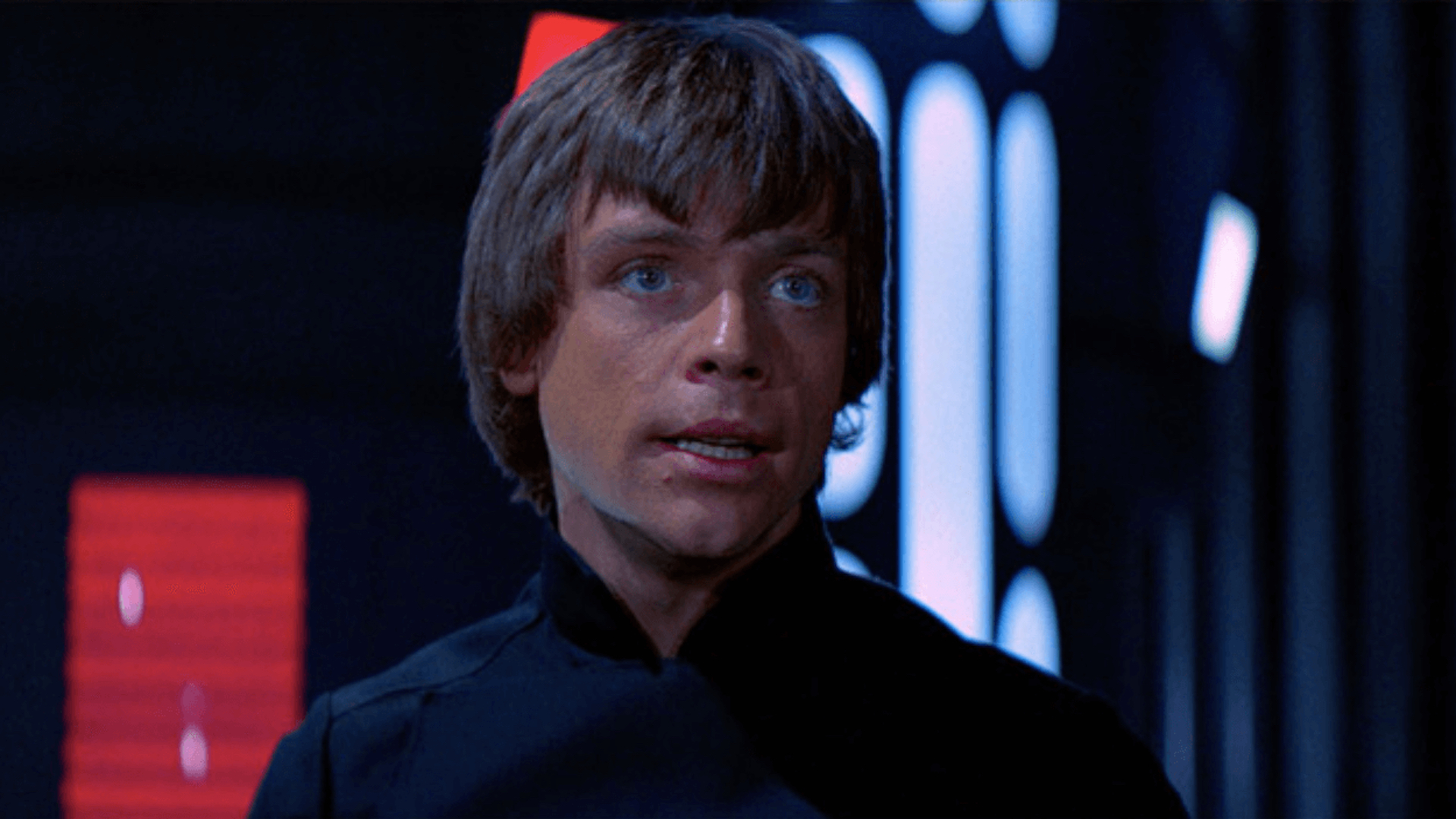 Luke Skywalker défie l'Empereur dans Le Retour du Jedi.